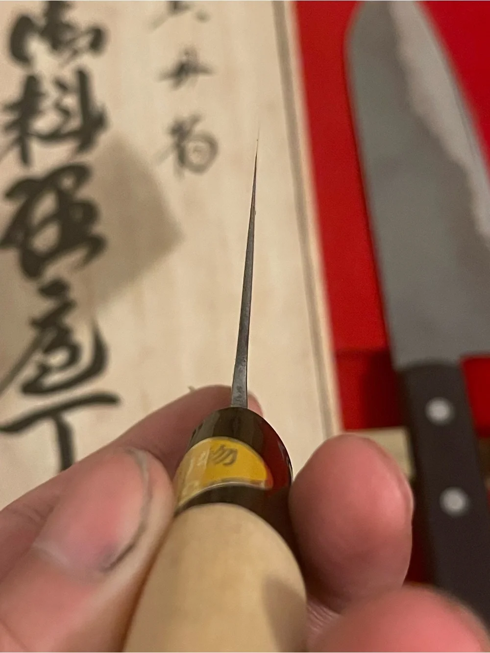 Japanese knife Nakiri and Santoku Set 小鍛冶國武 Kokaji Kunitake 170mm kitchen knife